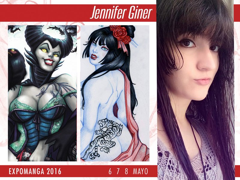 heroesmanga_mad's tweet photo. Genial @HenarTorinos, ¡y geniales #OlayaValle, #Noiry y #JenniferGiner en el Artist Alley de  #Expomanga2016! https://t.co/adZ9N4S4c3