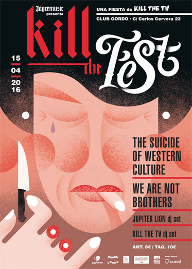 Jagermeister_es's tweet photo. El #KillTheFest del 15-4 es uno de nuestros planes Jäger para el finde. ¡Tiembla #VALENCIA! https://t.co/JZTz3Obioy https://t.co/QlksvZetWx