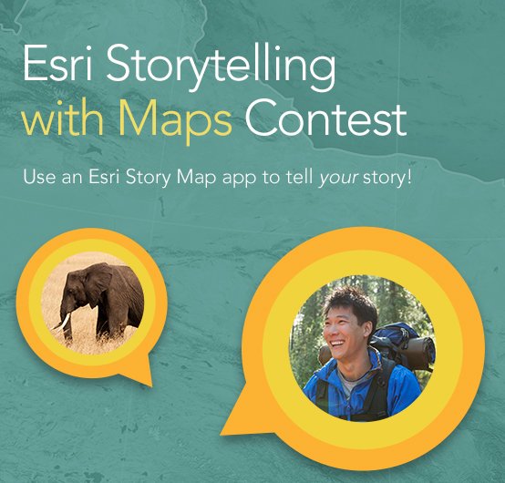 EsriUC's tweet photo. Be one of the first 500 people to enter & get a stylish Esri t-shirt! https://t.co/3pO5frLx5L #EsriUC #StoryMap https://t.co/pBieew5q2Q