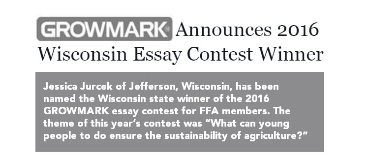 GROWMARK Announces 2016 Wisconsin Essay Contest Winner farms.com/news/growmark-… <a href="/WisconsinFFA/">Wisconsin FFA</a>