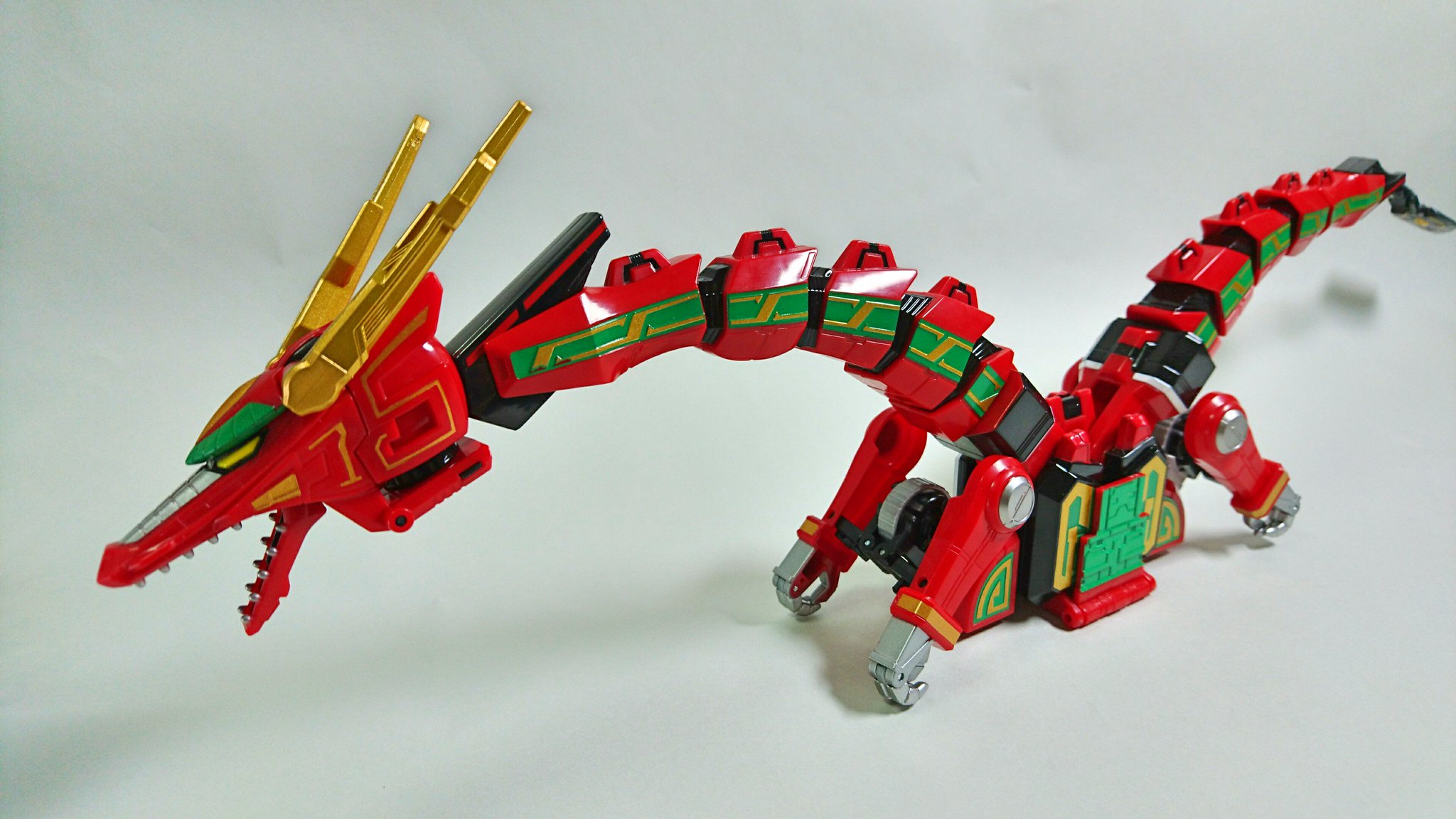 ごたん A Twitter 気伝招来 龍星王 龍星王 武人変化 ダイレンジャー 龍星王 Powerrangers Reddragonthunderzord T Co N9dpdgbl0u