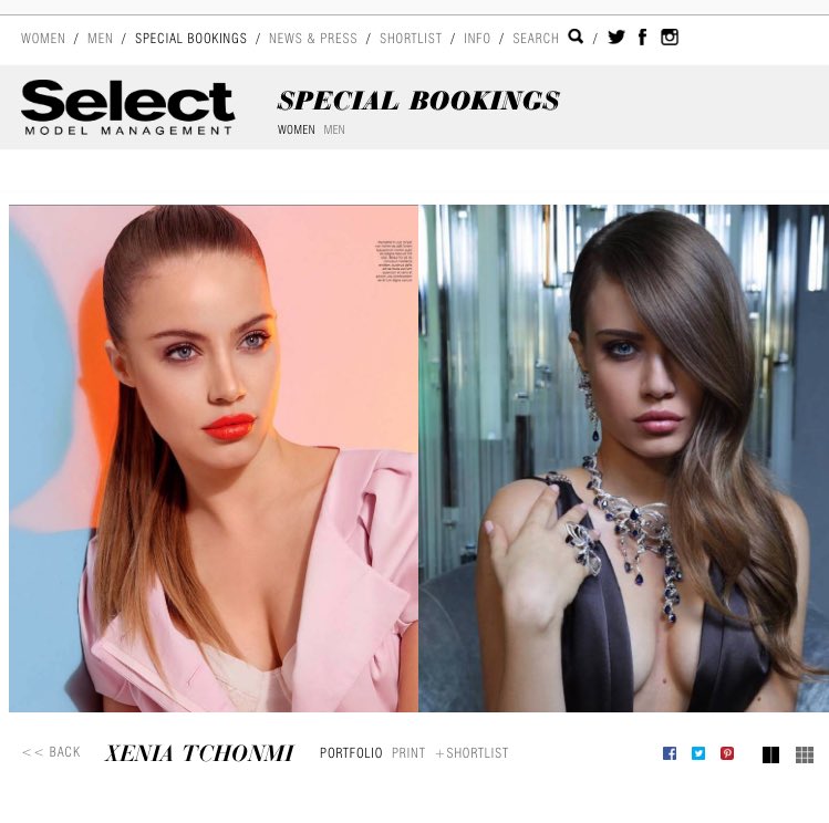 xeniatchoumi's tweet image. Proud and excited to announce that as of today I am working in the special booking section of @SelectModelMgmt 🤗