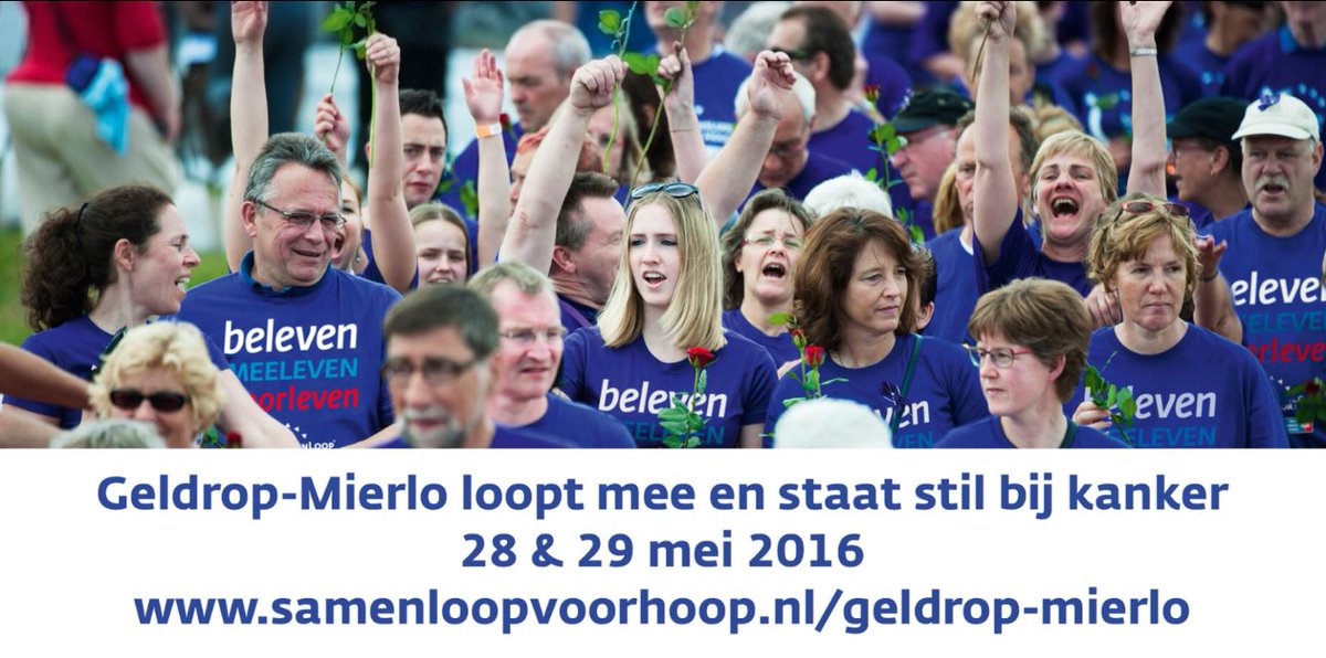 StorePlayNL's tweet photo. 28 en 29 mei organiseert Geldrop-Mierlo hun eerste Samenloop voor Hoop en staat stil bij kanker. Doe jij ook mee?! https://t.co/nsQz6p7IrV
