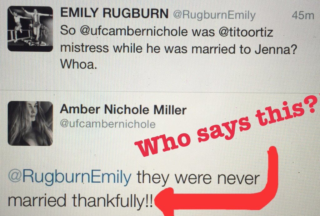TicketsRow's tweet image. Wow, That's ok then 👏🏼  Amber Nichole Miller #titoortiz #jennajameson #ambernicholemiller