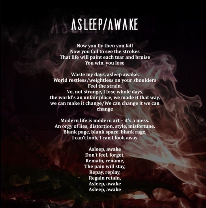 Our #song Asleep/Awake is about wasting your time instead of living life - onewingleft.bandcamp.com/track/asleep-a… #newmusic #music