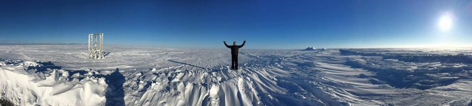 KICKSPIKE's tweet photo. It is cold up here at the top of the world but we  #defeatewinter by wearing #KICKSPIKE #technology #boots https://t.co/TXMNUjH2ao