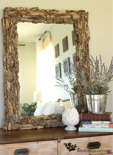 DIYSwank's tweet image. Beautiful DIY Driftwood Mirror - bit.ly/1SK6j2V