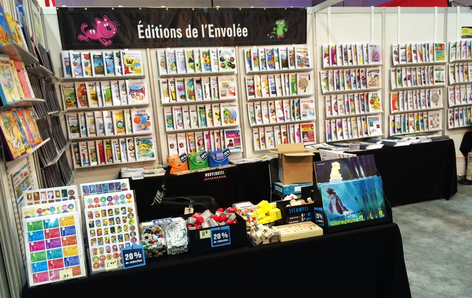 Envolee's tweet photo. Des livres ! Des livres ! :)
Venez nous voir au Salon du Livre de Québec du 13 au 17 avril.
#SILQ #SILQ2016 #ENVOLEE https://t.co/AzTObbN3jy