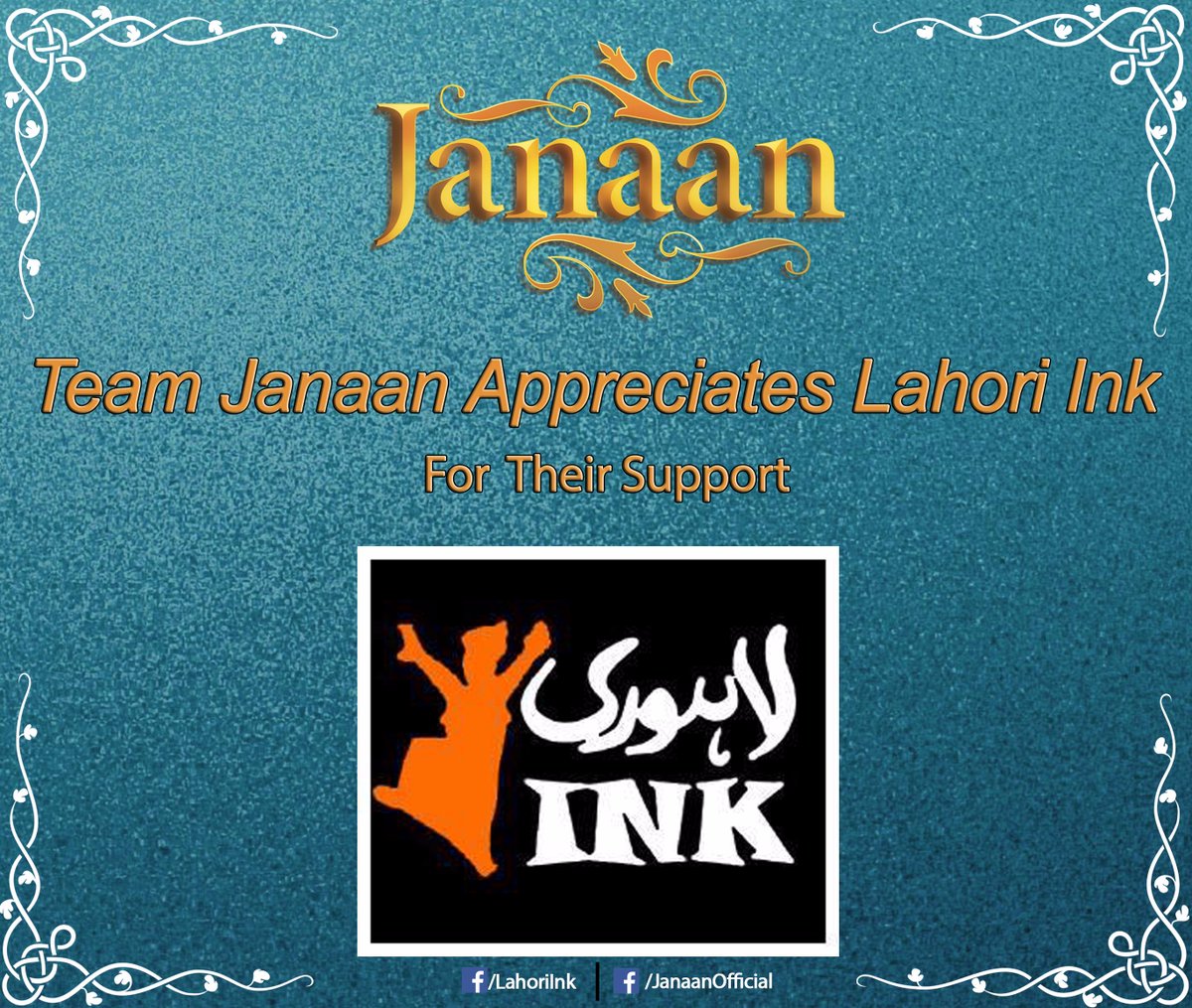 JanaanOfficial's tweet photo. Team #Janaan Appreciates " Lahori Ink " for their support & patronage during the shoot.
@Irkfilms #MHProductions https://t.co/fJPbXRWJ8i