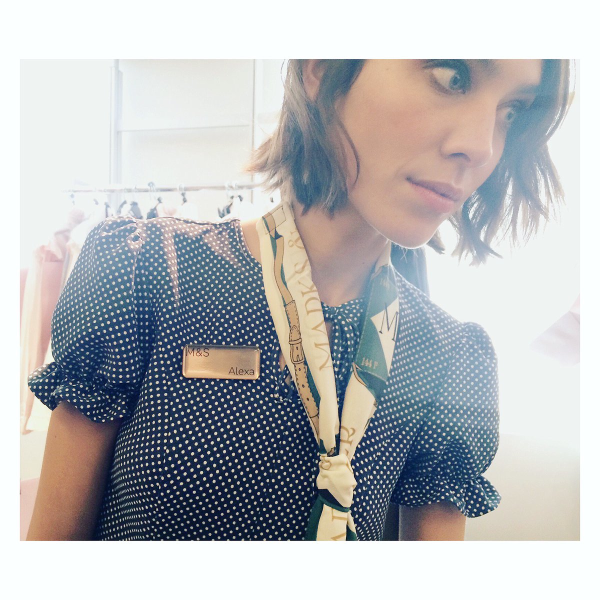 This is not just M&amp;S... This is #ArchiveByAlexa 🙌🏻 <a href="/alexa_chung/">alexa</a>'s reinvented <a href="/marksandspencer/">M&S</a> classics out today!