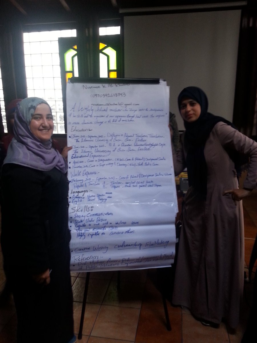AbeerNaga's tweet photo. #training #GazaDigital https://t.co/lYETO9oEGL