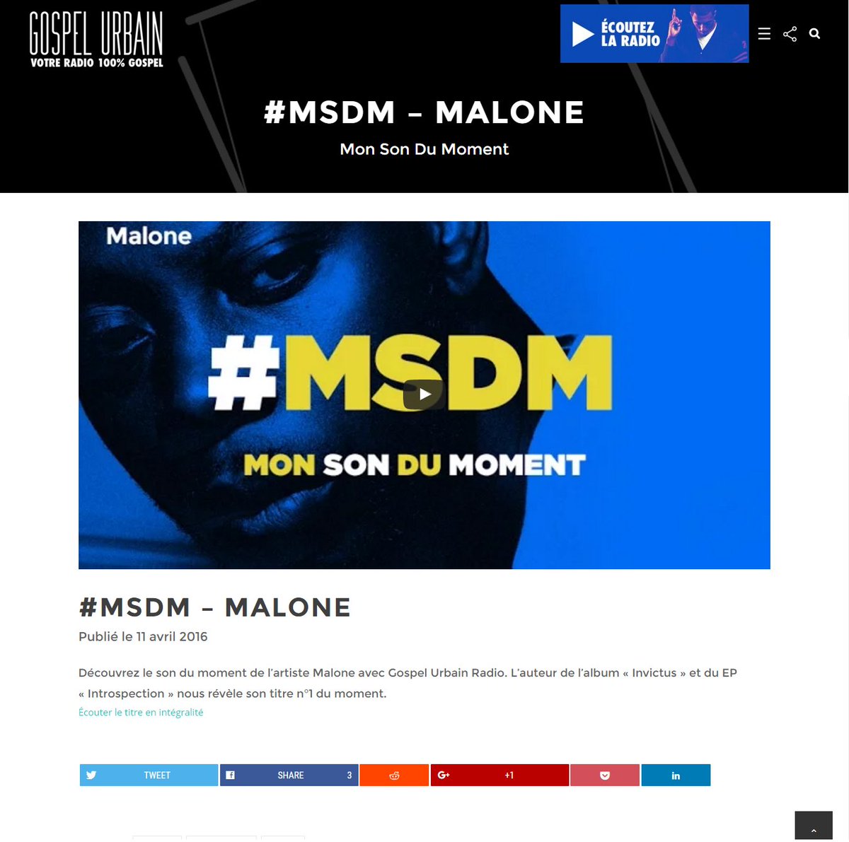 Malone Officiel tweet media