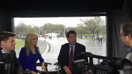 Sharing on God TV how God's Spirit is moving in 114th Congress with The Jefferson Gathering and Washington UnitedCry