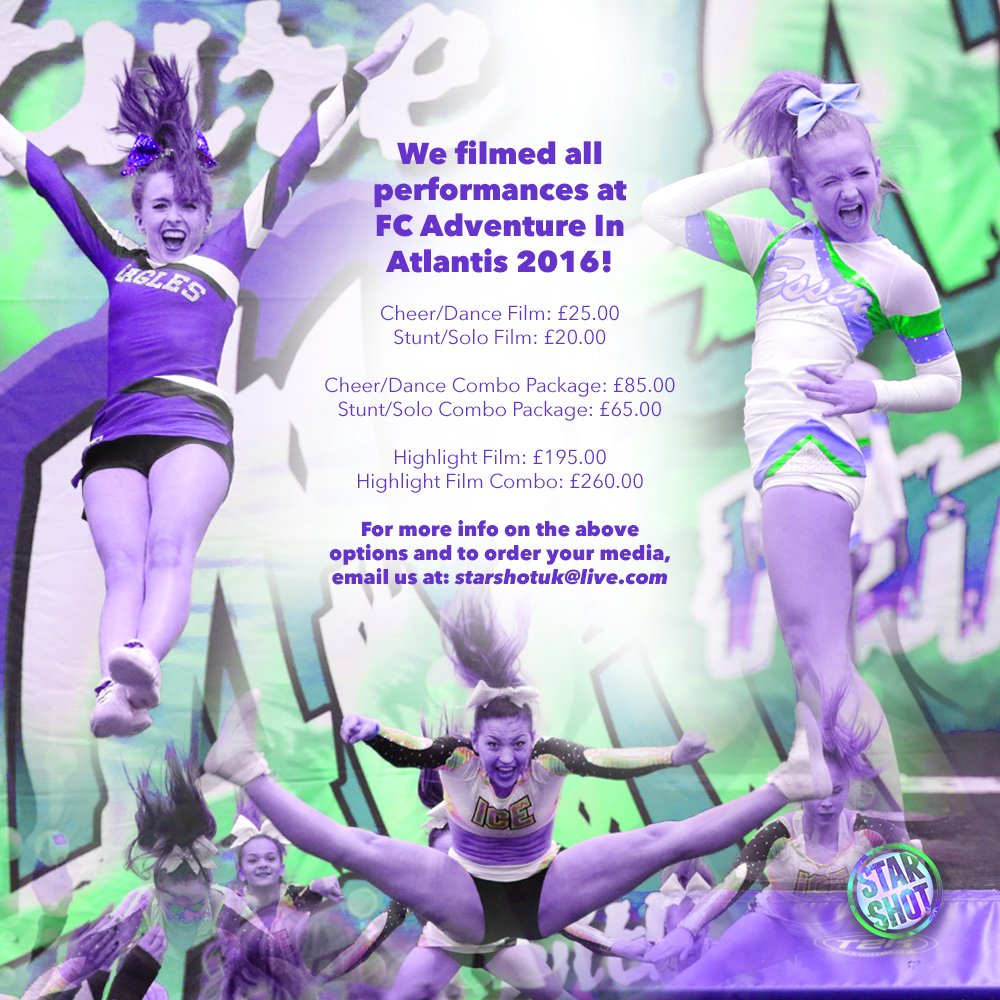 starshotuk's tweet photo. Starshot recorded all routines over the past weekend at #FCInAtlantis!... https://t.co/S8kCVUavtZ #FCInAtlantis2016 https://t.co/5maSuGZMb5