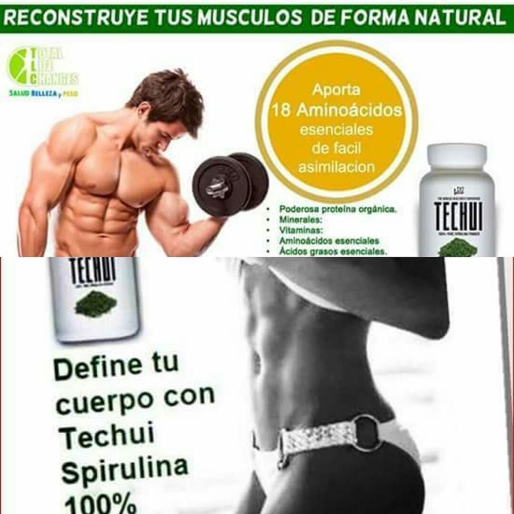 fitnesscurious_'s tweet image. Instagram pic by: @iaso.tea.puebla. &quot;Extracto 100% de Alga #Spirulina cada tableta de #Techui contiene 70% de Prote…