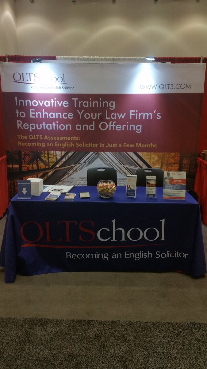 QLTS's tweet photo. We are excited to be one of the exhibitors at #Nalp2016, the annual event for training managers at US law firms. https://t.co/ClOgUhCE5E