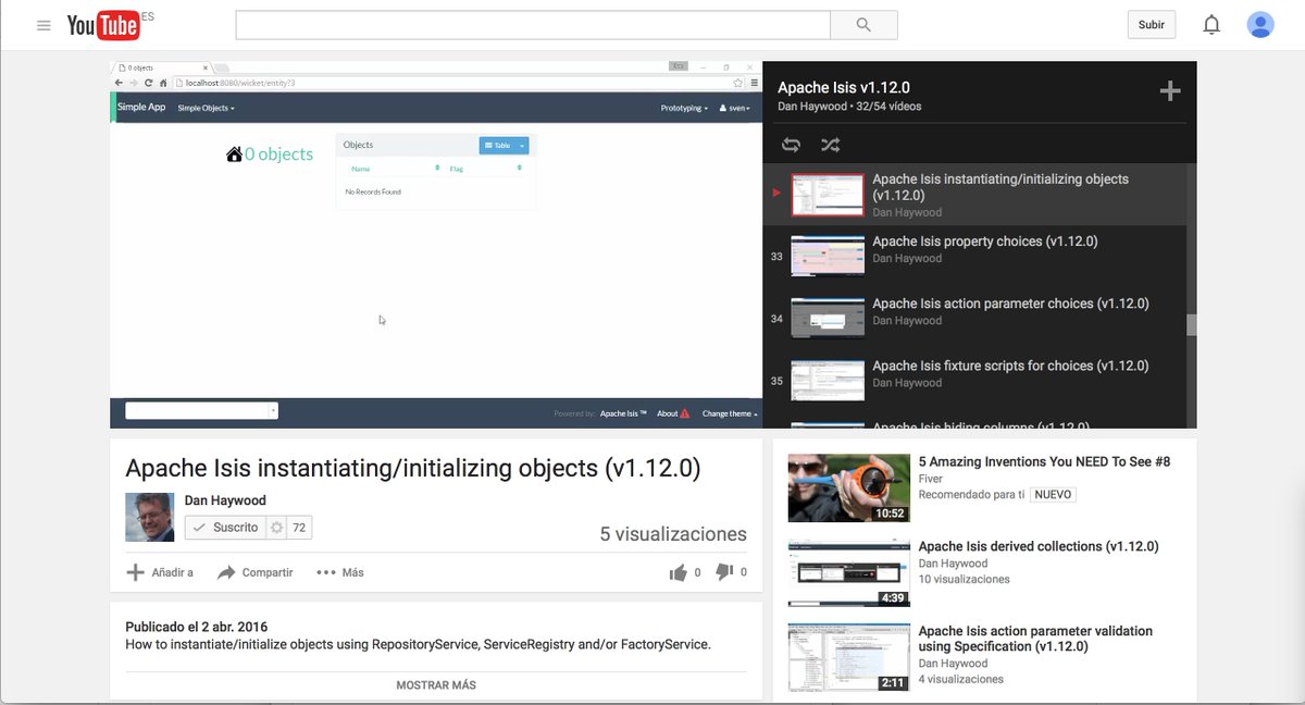 ApacheIsis's tweet image. Instantiate #Java objects with full Business Logic in @ApacheIsis #LearnCoding #LearnToCode youtu.be/fYJjXAepWAs?li…