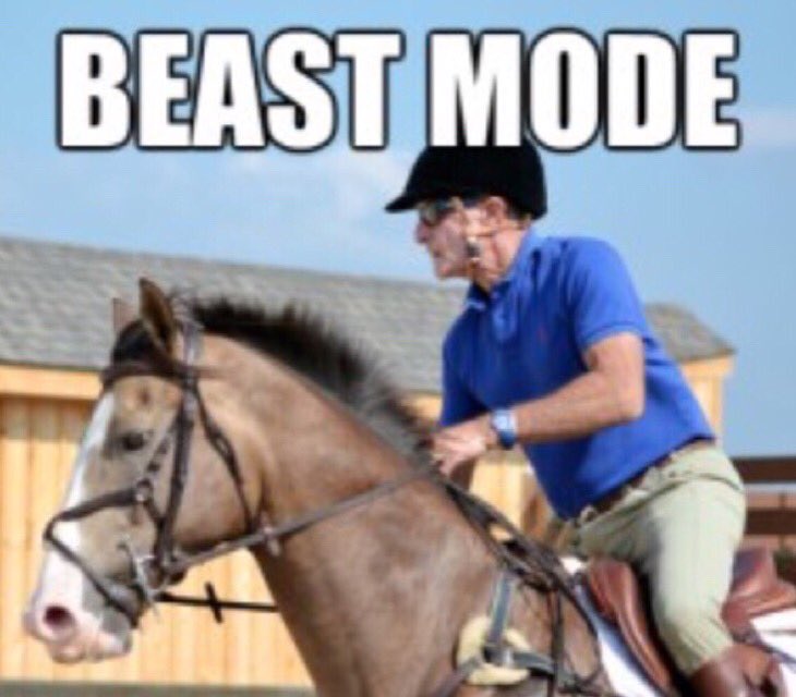 BallyhighShow's tweet photo. Inspiration for Wednesday from #GeorgeMorris.#KHJA #HunterJumper https://t.co/PdsVWkQlhu