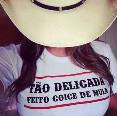 thedroppe's tweet photo. Tão delicada feito coice de mula 👢🐎🍀 https://t.co/em1sIgrhuI