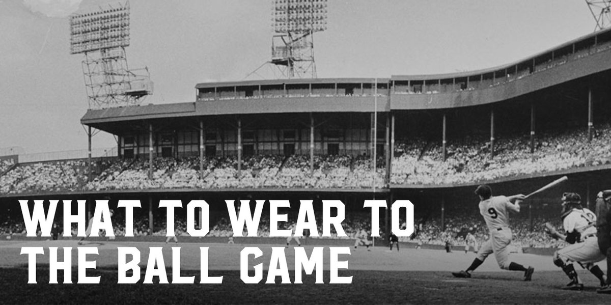 CloakandDapper's tweet image. How to put together effortless style for hitting up the ballpark: bit.ly/1SN3AWl #SpringBaseball #baseball