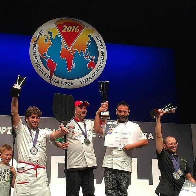 Congrats to Tony for his 1st place win in the #PizzaInPala competition at #campionatomondialedellapizza! #5stagioni