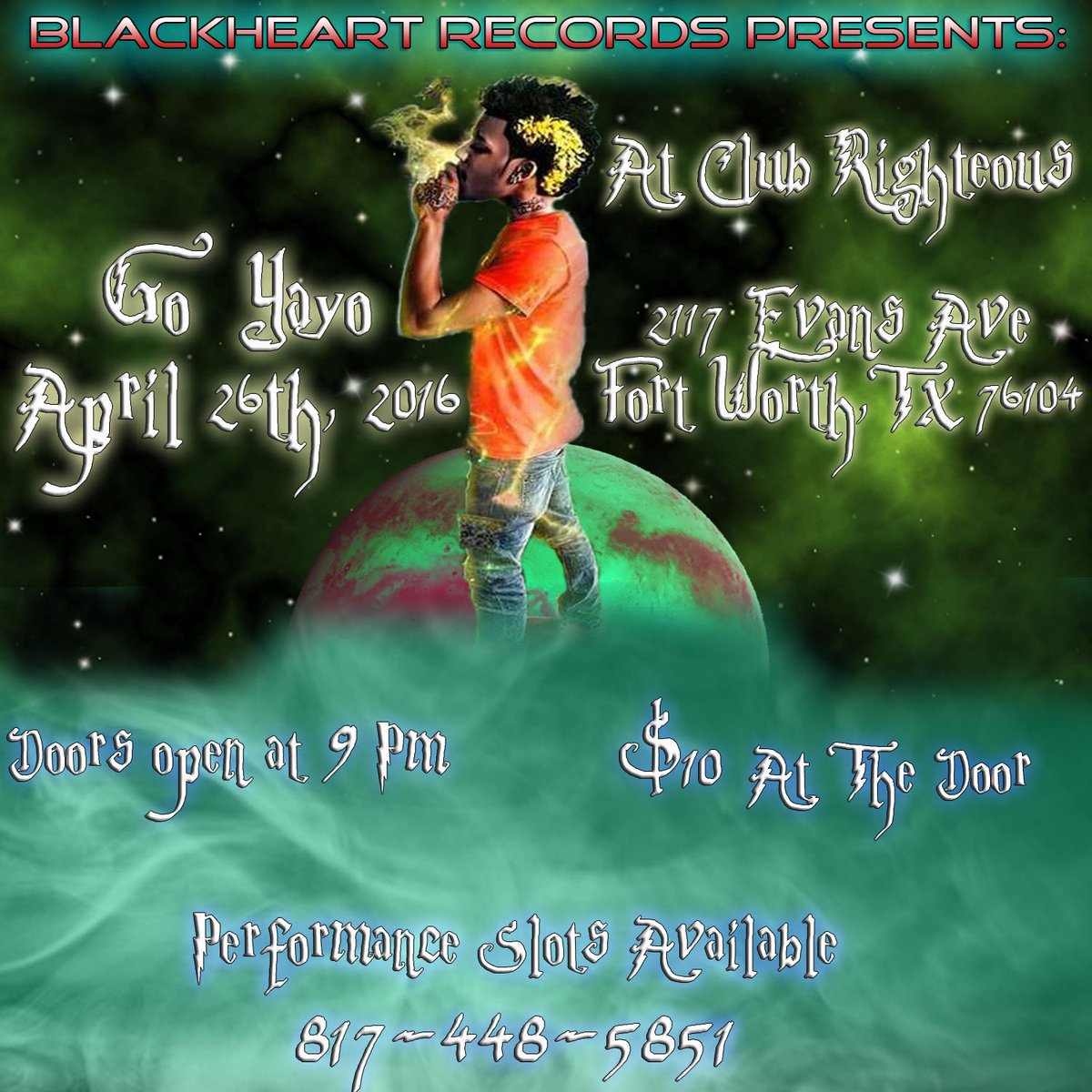 TeamBlackHeart1's tweet photo. Check out Go Yayo at Club #righteous https://t.co/yNizQkUm0p