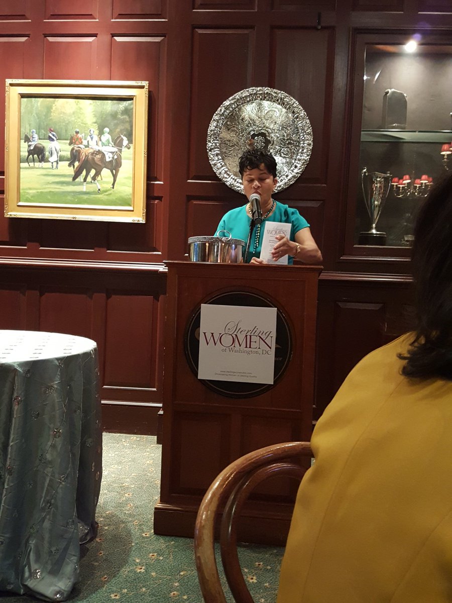 Fox5TerriT's tweet photo. @SterlingWomenDC Carolyn I love your energy! https://t.co/HYfLsn451K