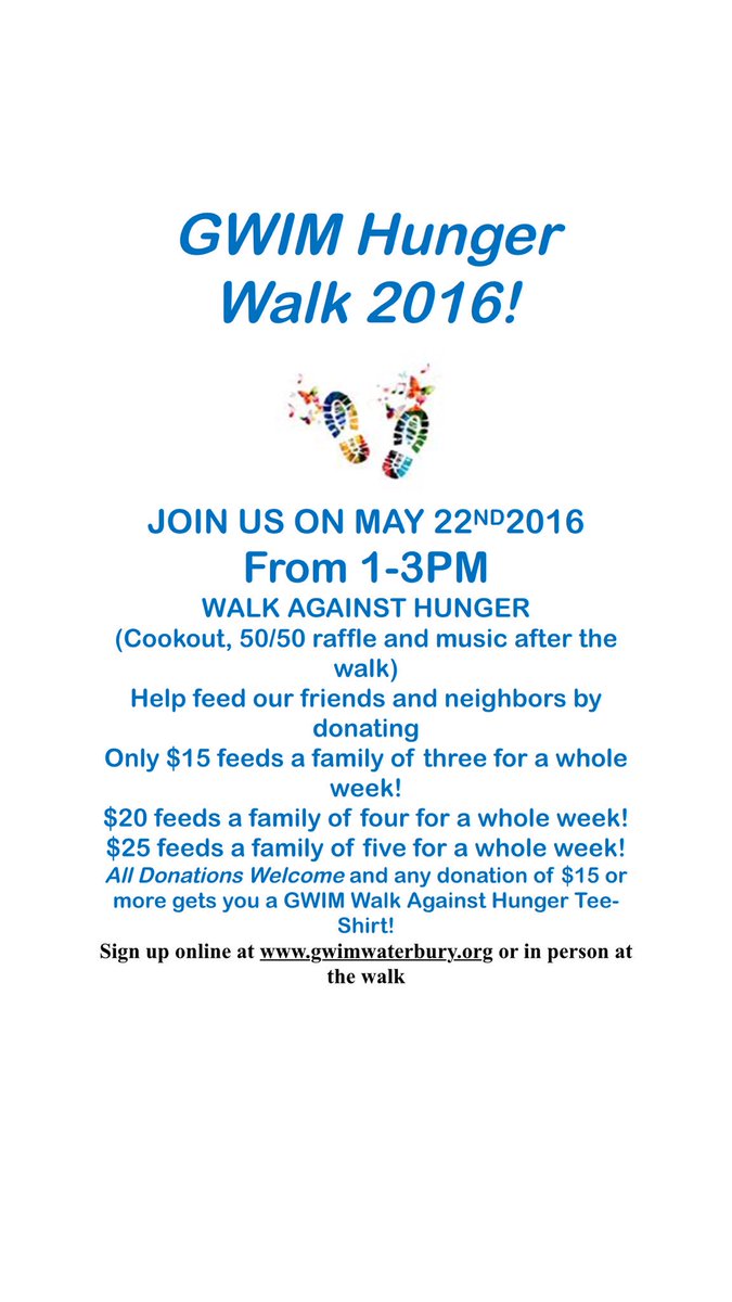 GWIM2's tweet photo. Come walk with us! #Spreadtheword @CCF1923 @ProfKZurlo @bnaitweets @kristenuwgw @brasscitybuzz #nokidhungry https://t.co/lbcwI2HGAE