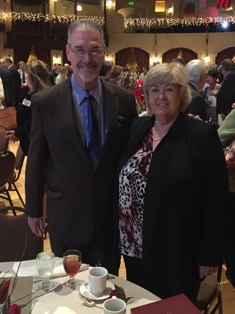 DrRoderickPerry's tweet photo. Congratulations to Joe and Sharon Holland for being named the 2016 @IUPUIJaguars Spirit of Philanthropy honorees. https://t.co/bEMsF5lu1T