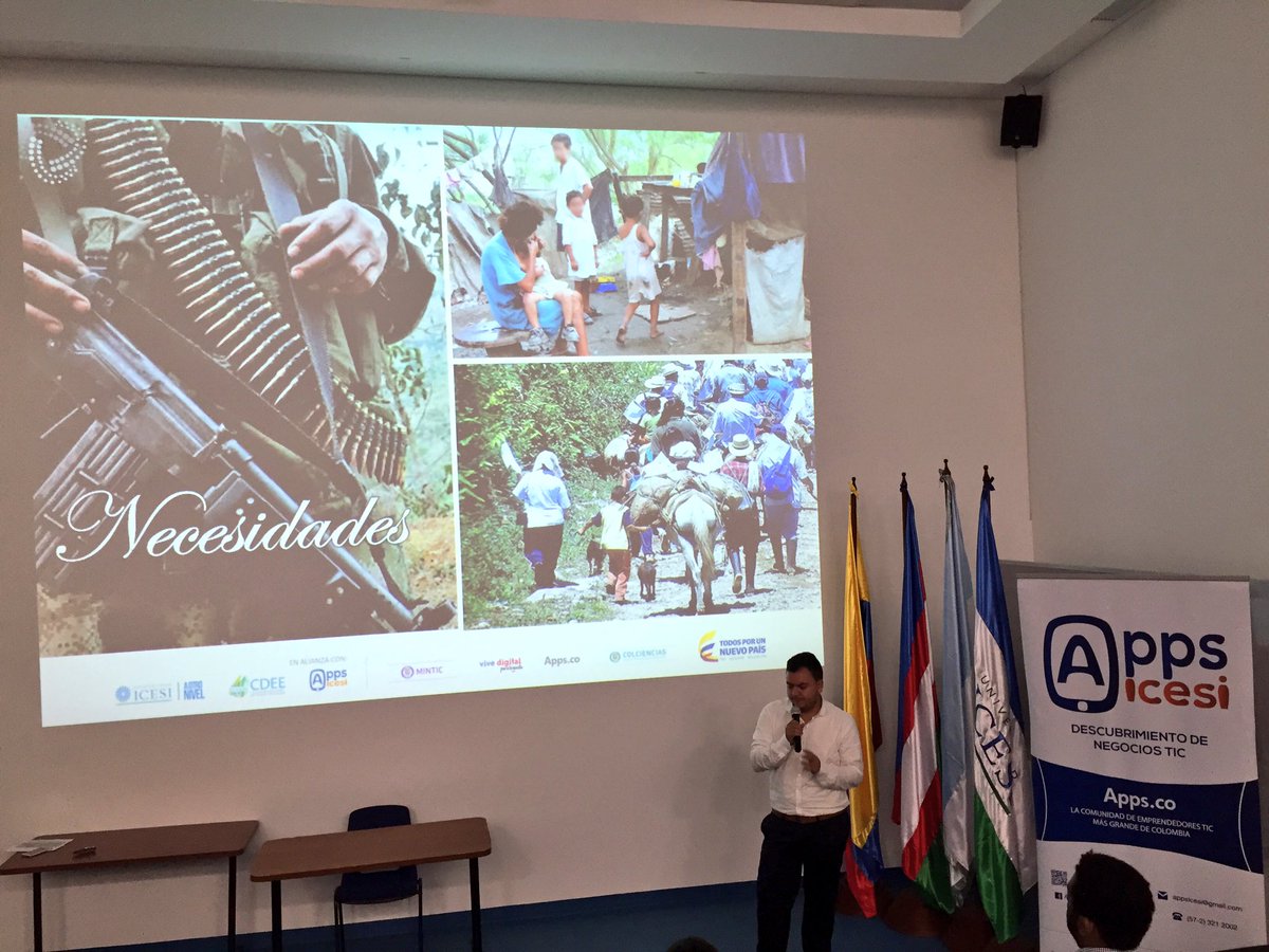 nvelez's tweet photo. Gran pitch final ante @Ministerio_TIC Apps para #LaPaz y #LaTransparencia Fue un honor acompañarlos. @appsICESI https://t.co/081vZkxqHg