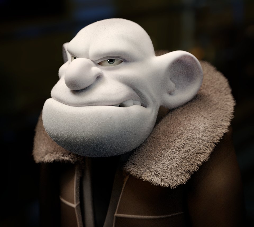 tonroosendaal's tweet image. Boris Kloris - the Agent&apos;s arch enemy. First modeling test by @artificial3d #b3d #blendercloud