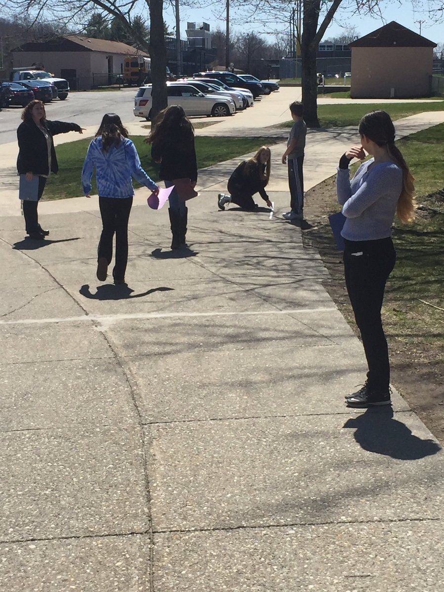 MMS_PACPride's tweet photo. Determining distance between planets in meters by being the planet!! #iluvscience https://t.co/O6RxcL0M8y