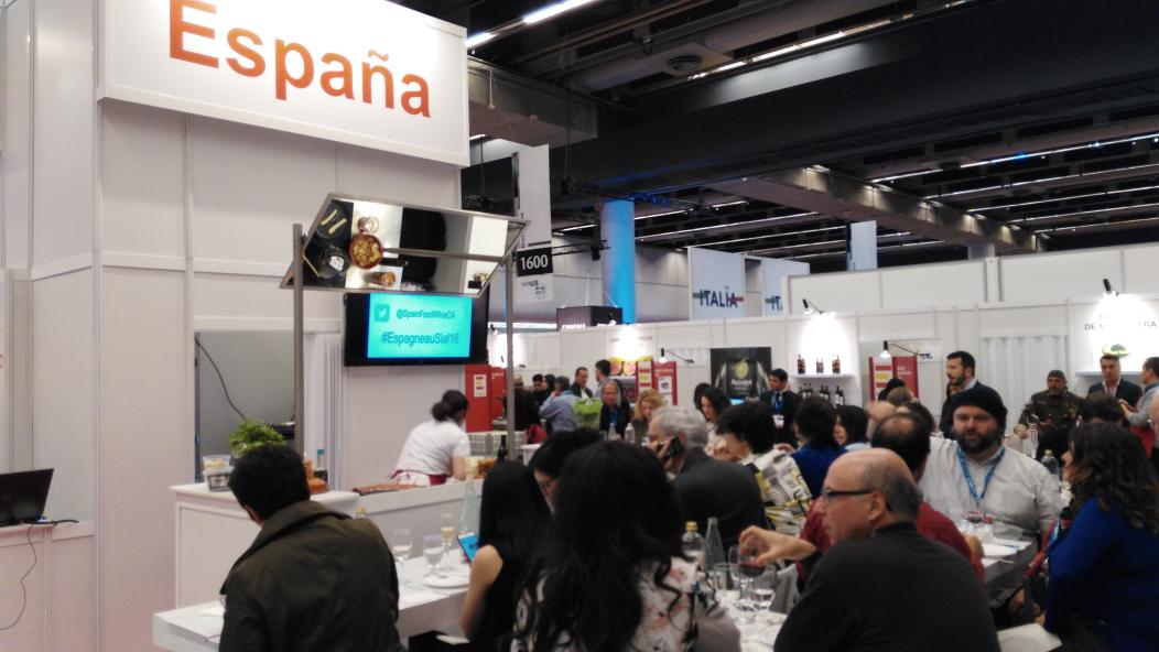 SpainFoodWineCA's tweet photo. C'est fini! Dont forget to check out our next events on the #ActivityProgram for #EspagneauSial16! Profitez! https://t.co/FrtE8wLxU7