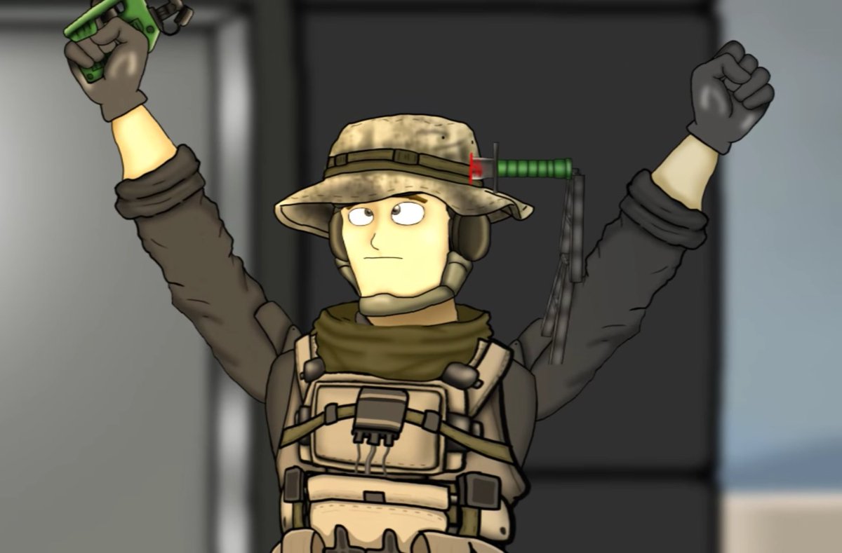 Its_Travis_199's tweet photo. Hahaha, #Colonel100 unlocked the Bipod for his Bipod! @NeebsOfficial @Thick44Official @JonnyEthco @BFFsHankandJed https://t.co/FdXzNwi2he