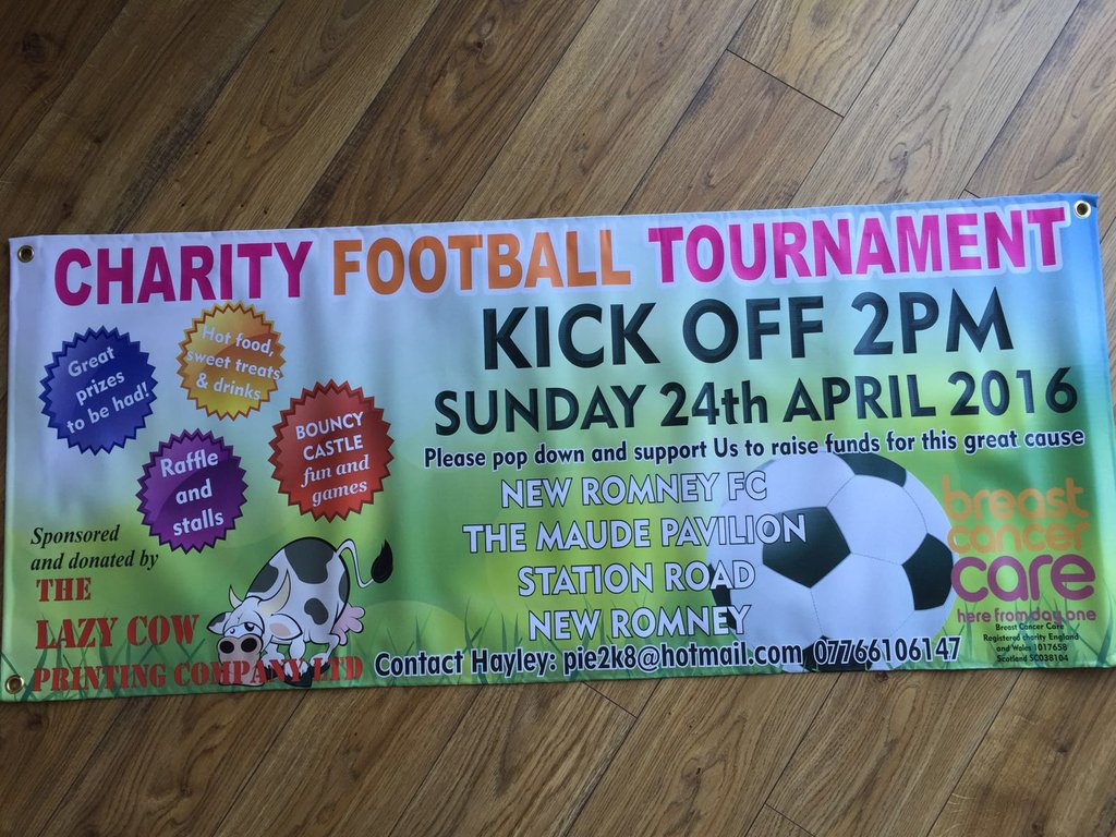 romneysbosombud's tweet photo. Only #2days left to get your #entryforms in for our @BCCare #charity #football #tournament ⚽
Venue @NewRomneyFC https://t.co/lBn9whJyRW