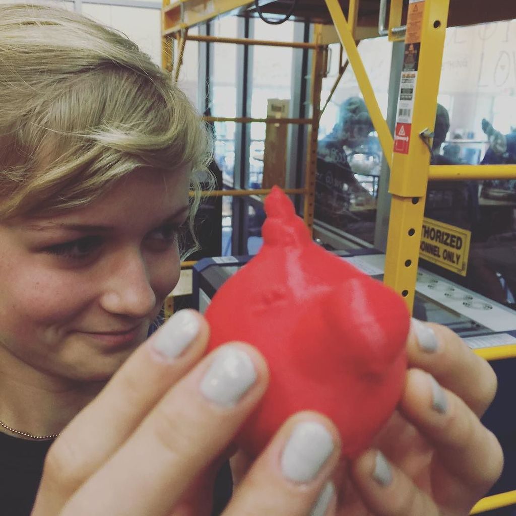 MathWars's tweet image. @katieamlar with her 3-D printed Sculptris unicorn! #sasmLAB ift.tt/1S75lxX