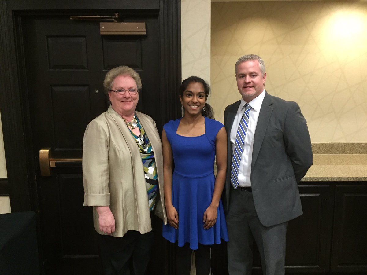GalliaPride's tweet photo. Varna Thayaparan received the 2016 Franklin B. Walter Scholars award. Congrats to her. https://t.co/aXPxao0tP3