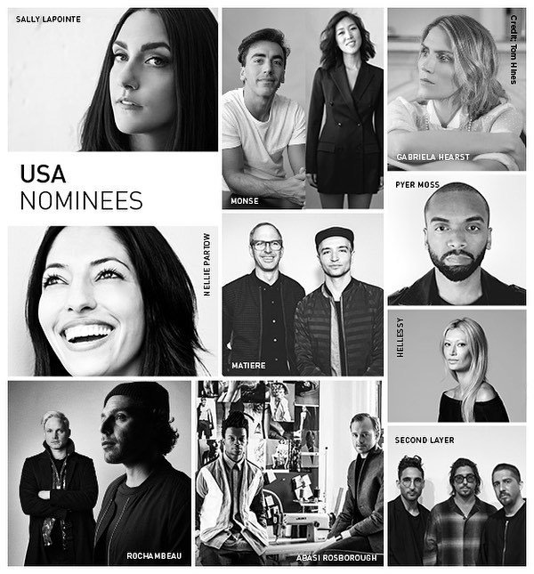 Let's hear it for #TeamUSA! The 2016/2017 International #WoolmarkPrize nominees have been announced! 
Read more on …