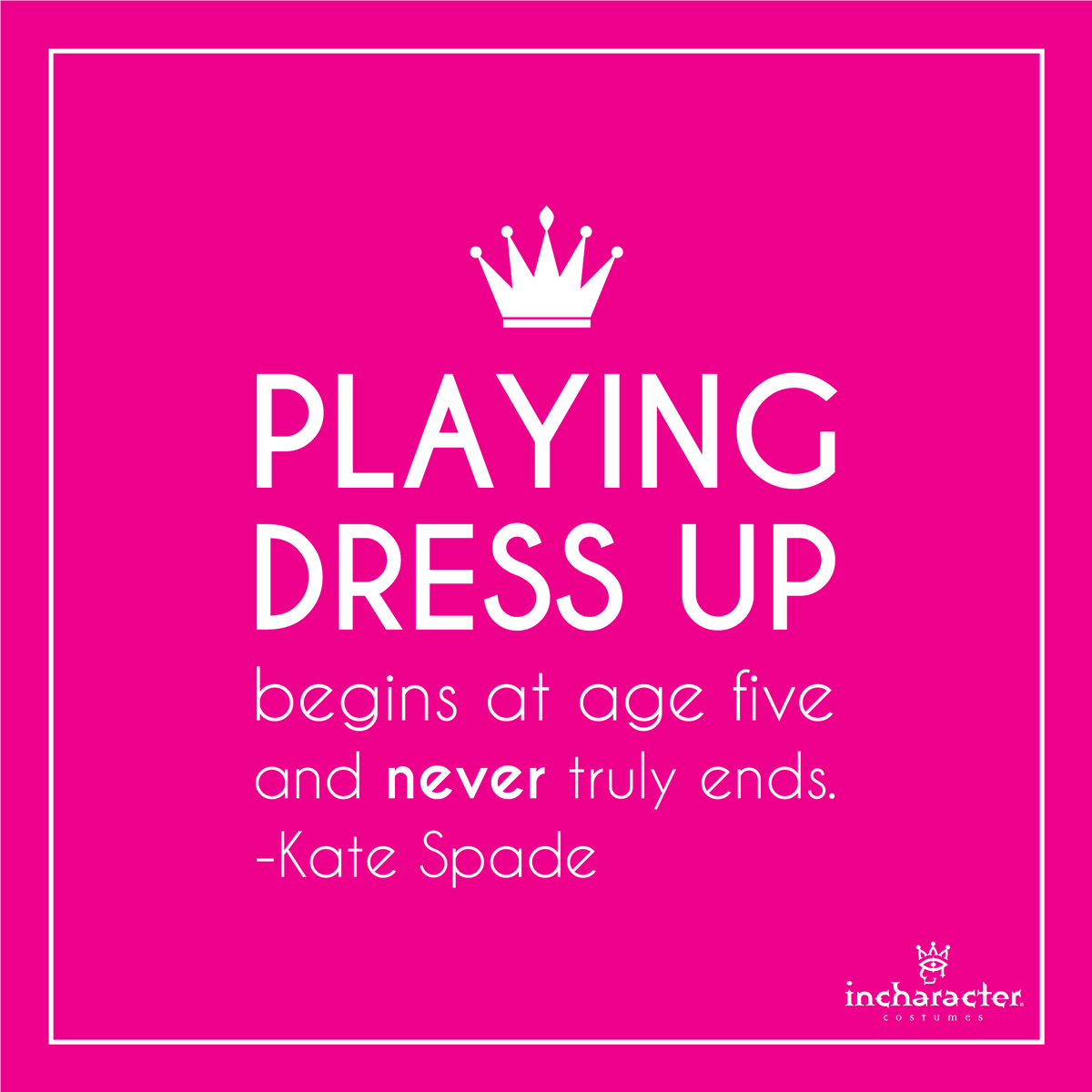 InCharacter1031's tweet photo. We couldn't agree more with @katespadeny ;) #WednesdayWisdom https://t.co/I3Ggc7Tvcc