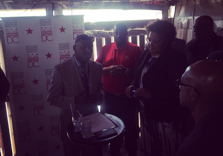 ORCA_DC's tweet image. Excited to join @SmallBizDC @DMGEOSnowden &amp;amp; others to launch the Aspire program which will help returning citizens!