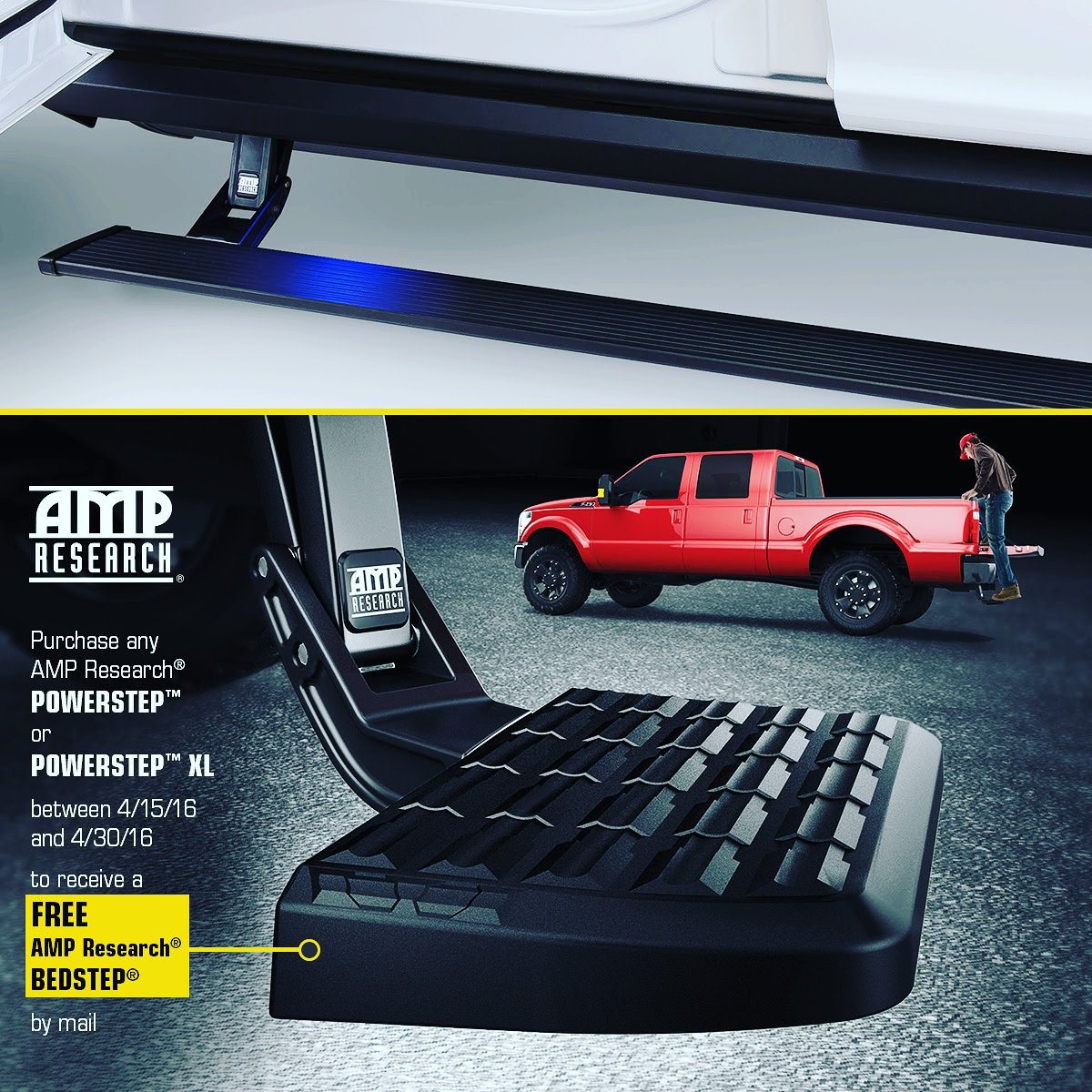 JBsPowerCentre's tweet photo. Awesome deal from AMP Research! Come get it.. #JBsPower #ampresearch #deals #yeg #yyc #canada #trucks https://t.co/4VDsTkFEOB