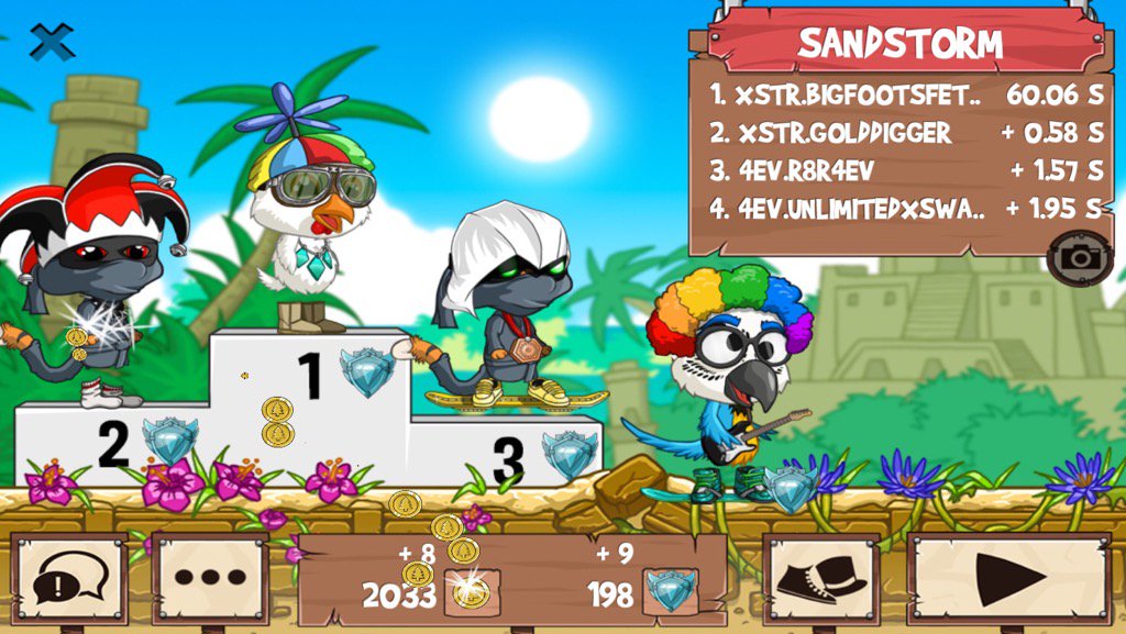 Golddigger_FR2's tweet photo. Having a blast @ #funrun2 #BigFootsFetus #R8R4EV #UNLIMITEDxSWAG https://t.co/4UWQRAOrxX