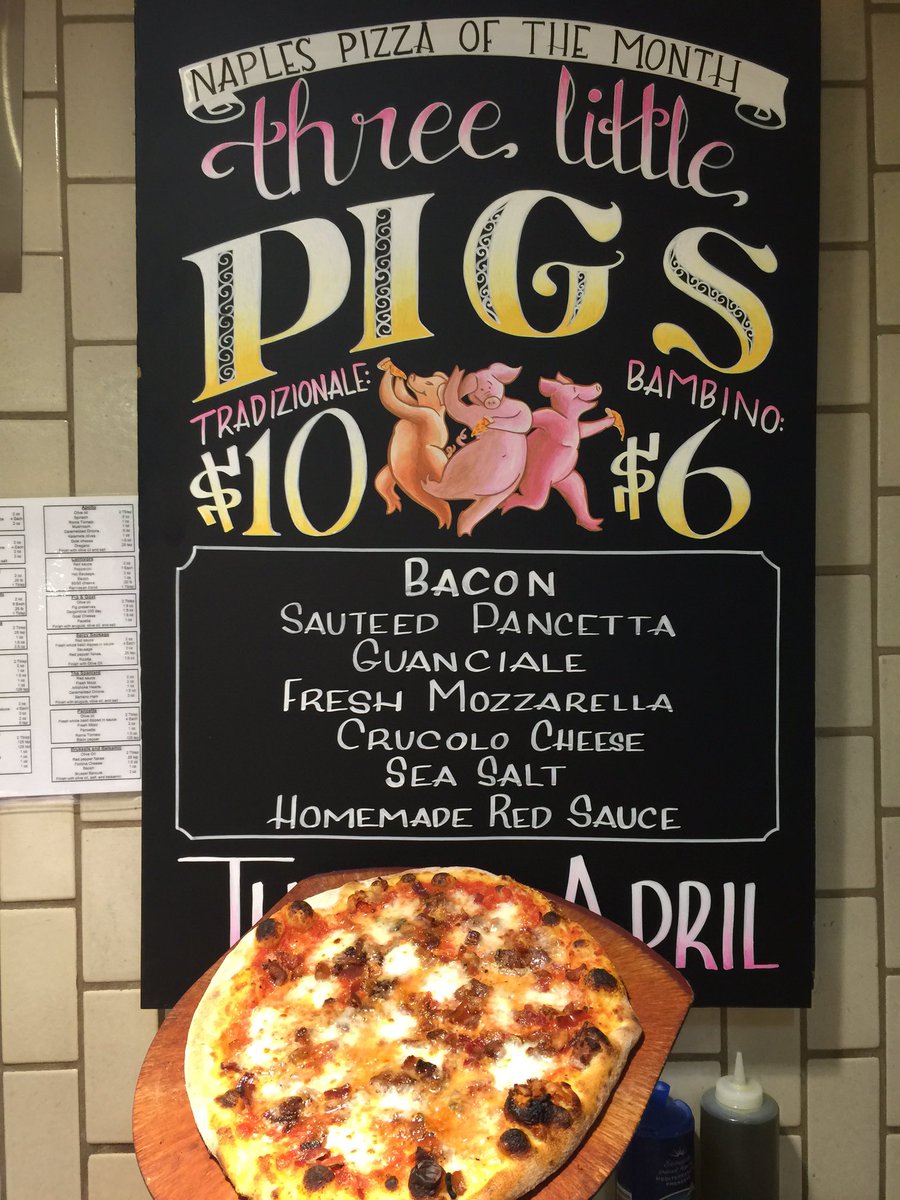 DorothyLaneMkt's tweet image. Three Little Pigs is a great name for the classic story and our #naplesstyle pizza of the month (at DLM WSQ &amp;amp; SPR).