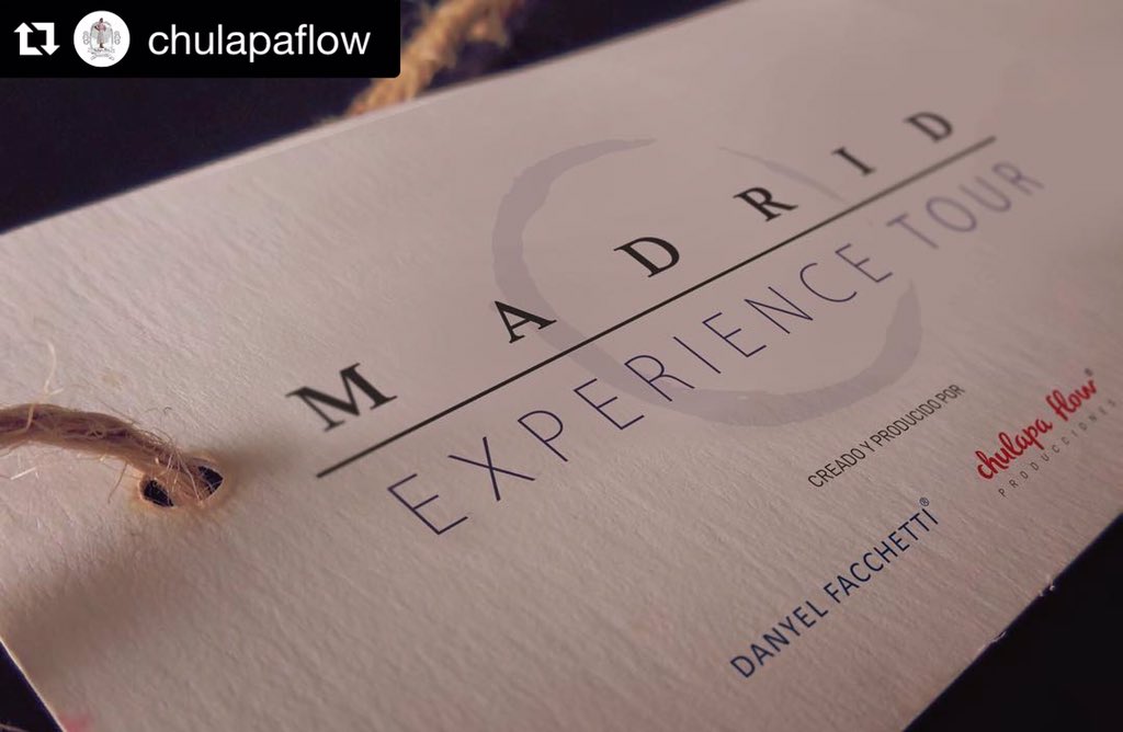 ChulapaFlow's tweet photo. #madridexperiencetour
Evento creado by @chulapaflow y #DanyelFacchetti #circuitoexclusivo #tendencias #lifestyle https://t.co/0zbgCj0LSm