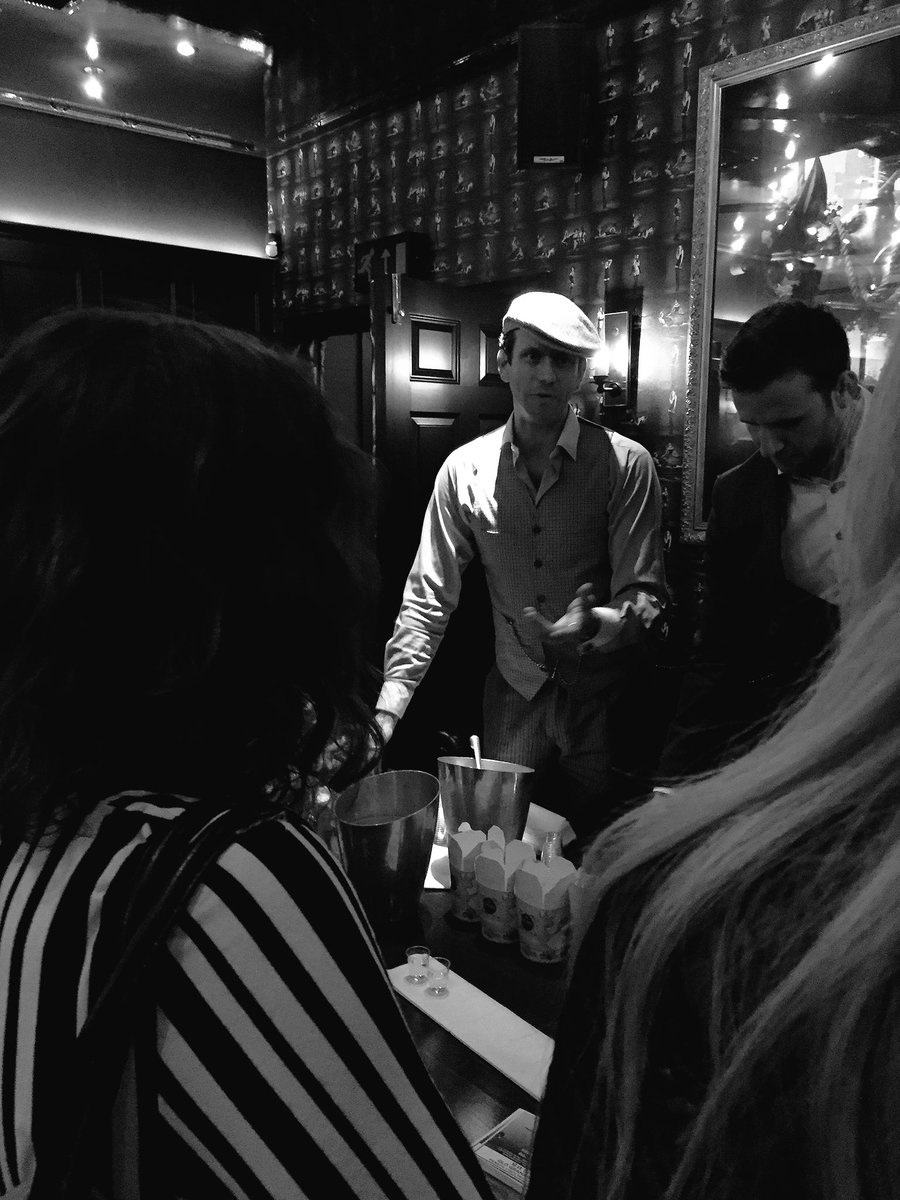 TattuRestaurant's tweet photo. @OpihrGin @PerrierJouet_UK in The Parlour for @JCIManchester tonight #jcitastes https://t.co/4ogug1P6zN