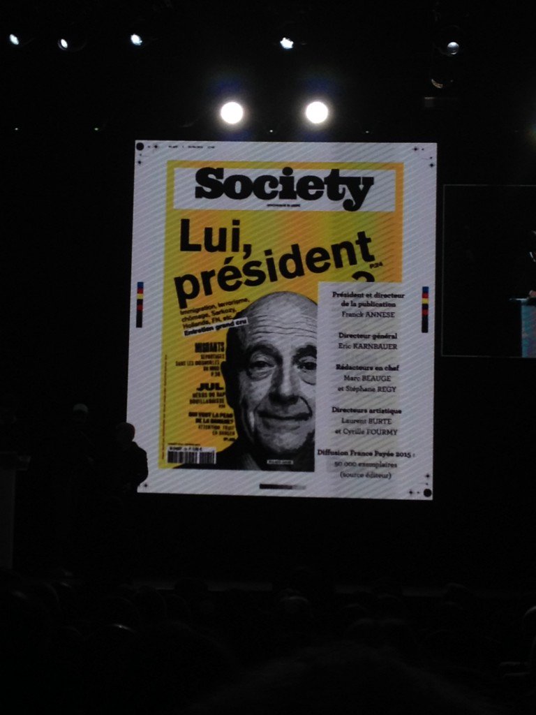 CVorms's tweet photo. Society prix du magazine de l'année. #PRMDA https://t.co/sOWYKMa9xT