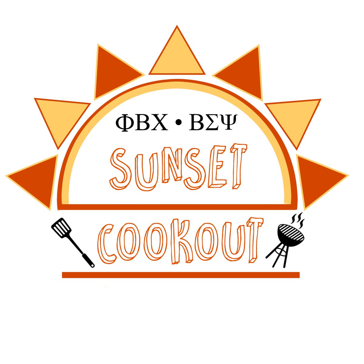 SunsetCookout's tweet image. ONE WEEK UNTIL SUNSET COOKOUT!! Find any ΦBX or BΣΨ member and buy your ticket for $5!