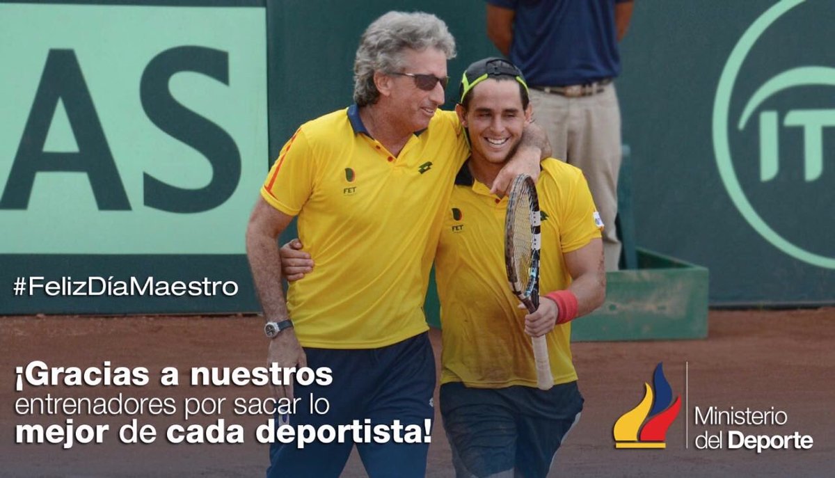 DeporteEc's tweet photo. En todo ámbito de la vida tenemos maestros y el deporte no es la excepción ¡Gracias entrenadores! #FelizDíaMaestro https://t.co/JcLnov3HqY