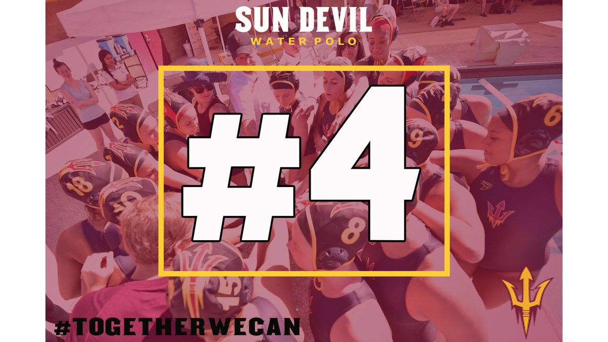 SunDevilWP's tweet photo. Check out the rankings! 👀 All the hardwork is paying off! #4 in the nation! #TogetherWeCan https://t.co/9D6SrNgPao