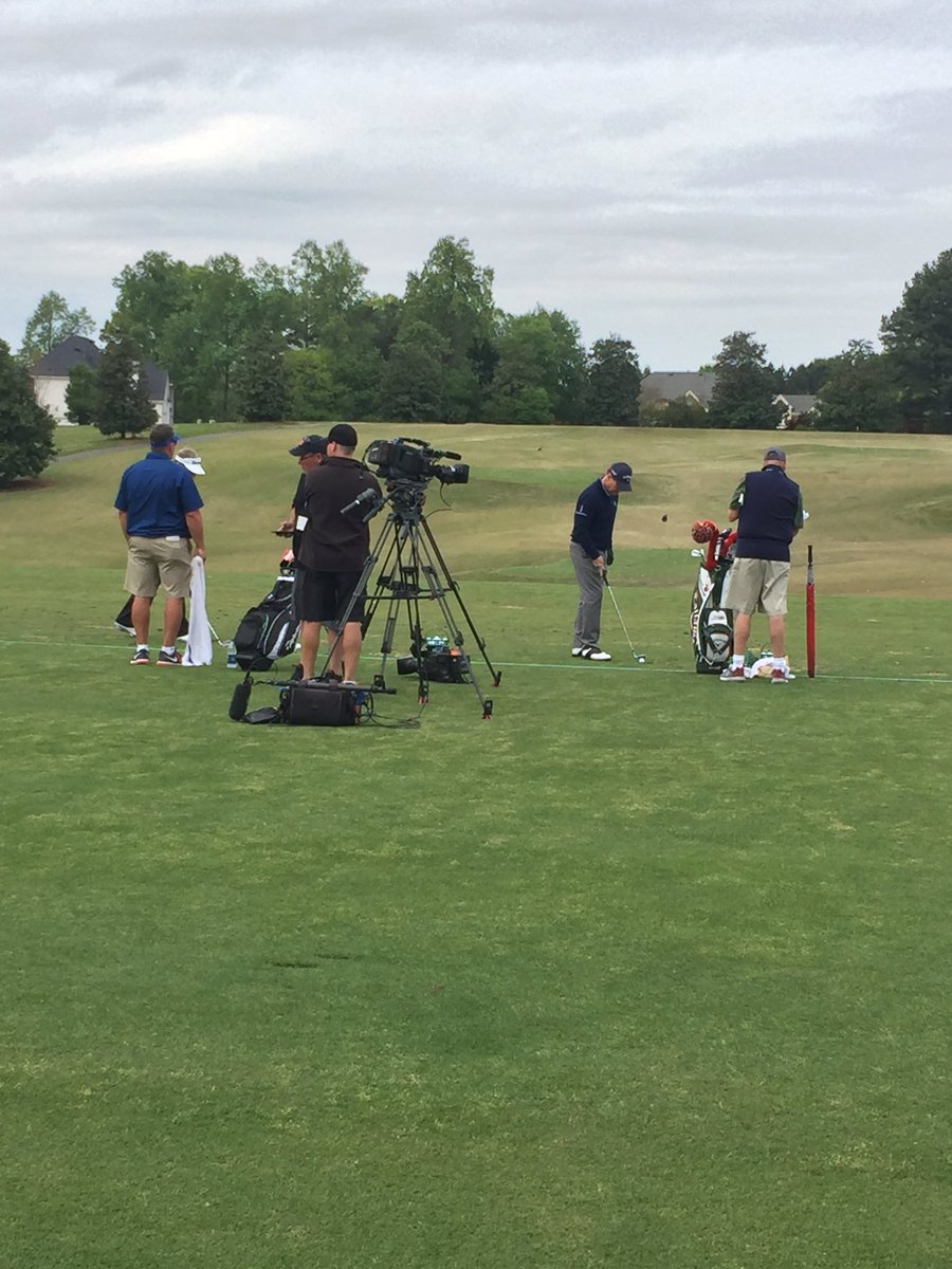 A little afternoon practice for <a href="/TomWatsonPGA/">Tom Watson</a>!